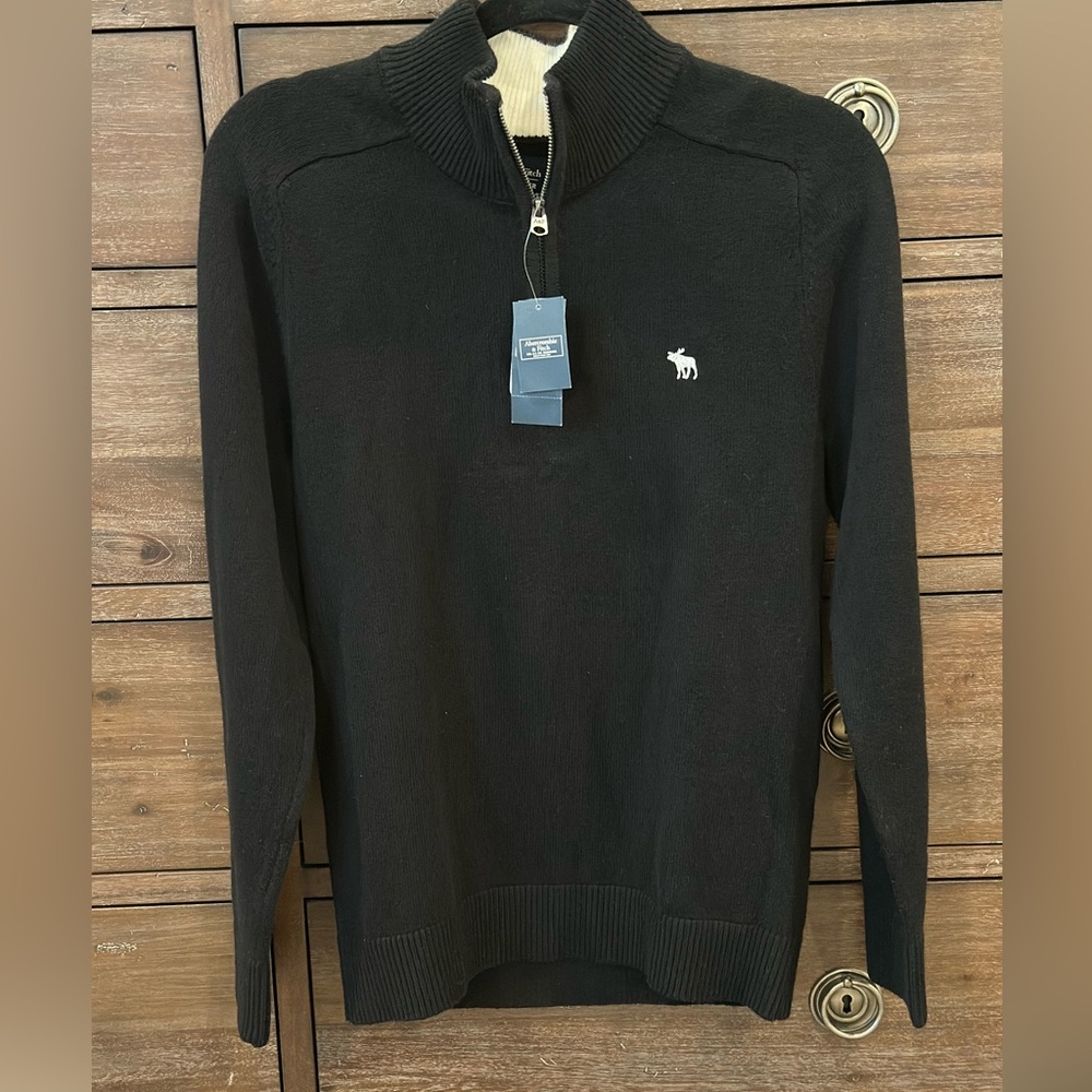 Abercrombie zip sweater size Xtra Small